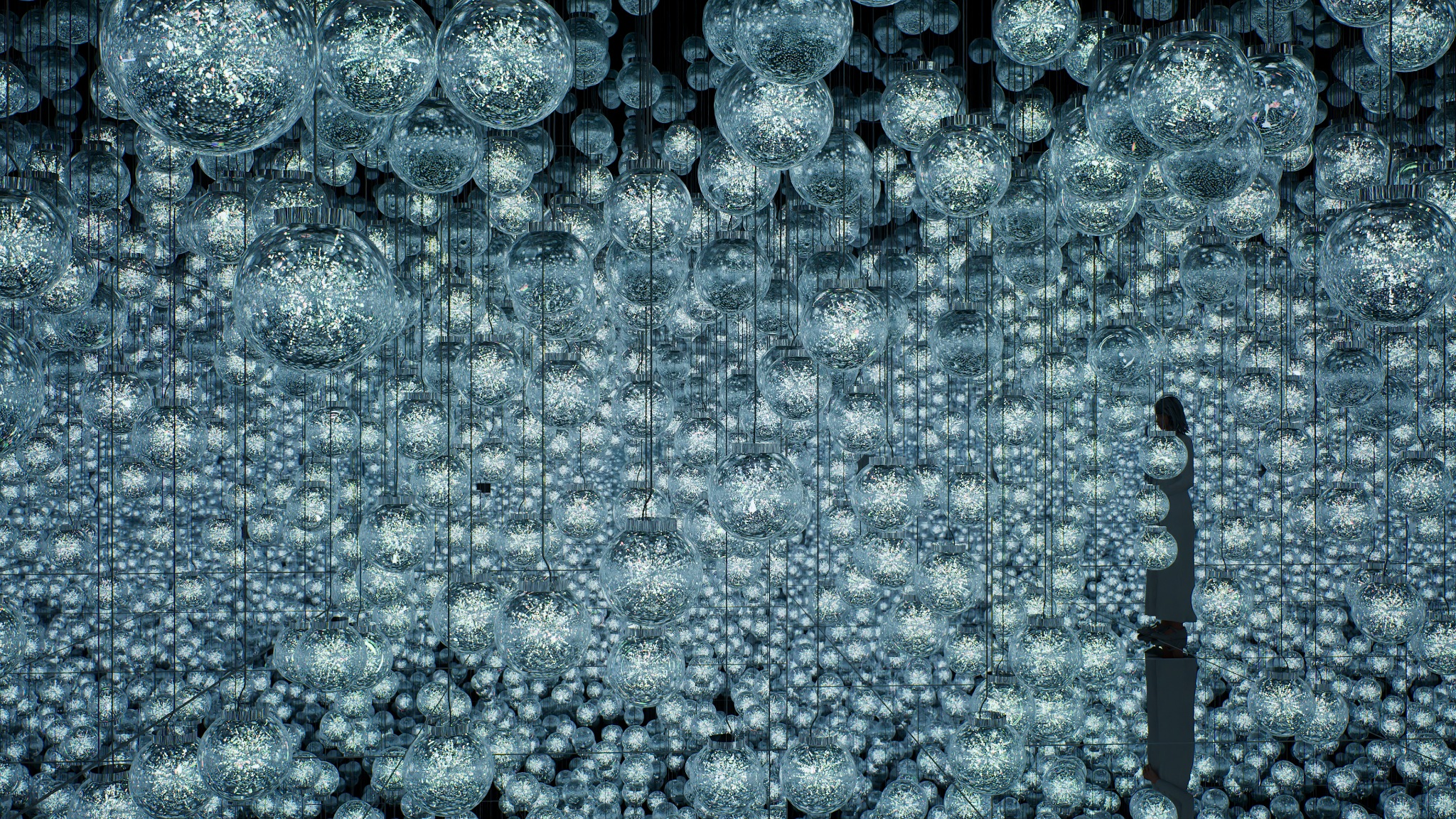 Camera 3 · 250 mm diameter · Reflective CG study