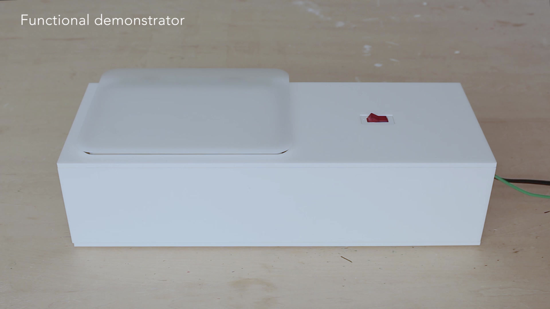 Laurien functional demonstrator on a workbench